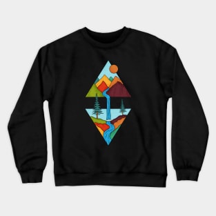 Nature River Crewneck Sweatshirt